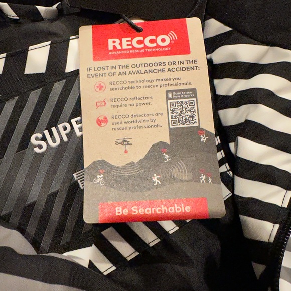 Winters jacket black and white - Picture 4 of 14